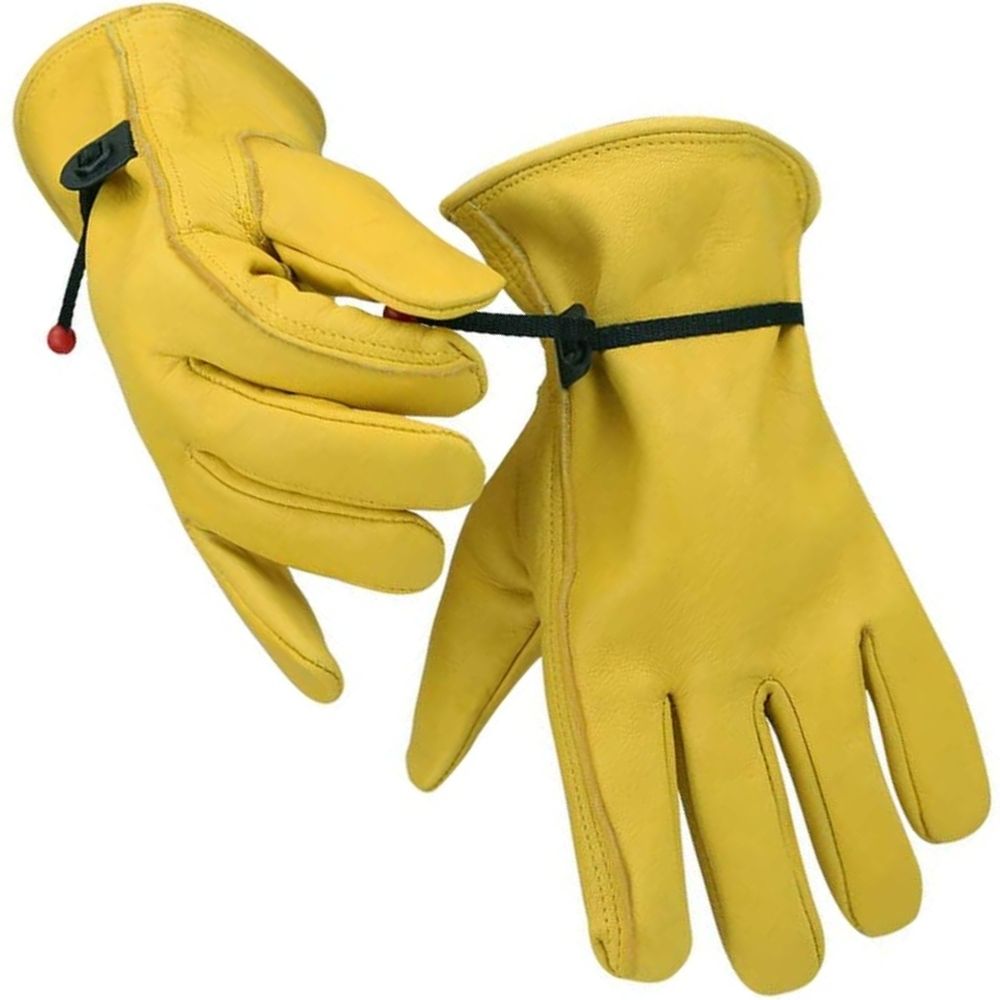 Leather gardening gloves - s-small: image 2