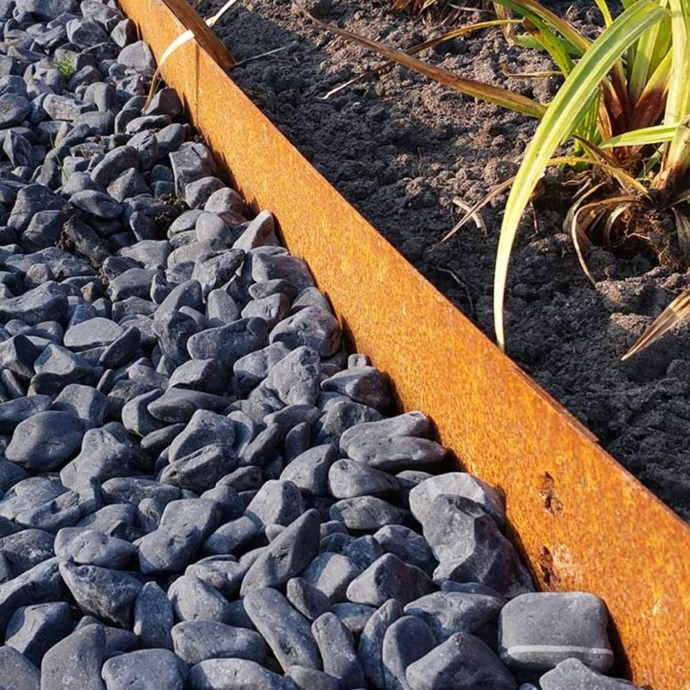 Corten steel garden edging: image 9