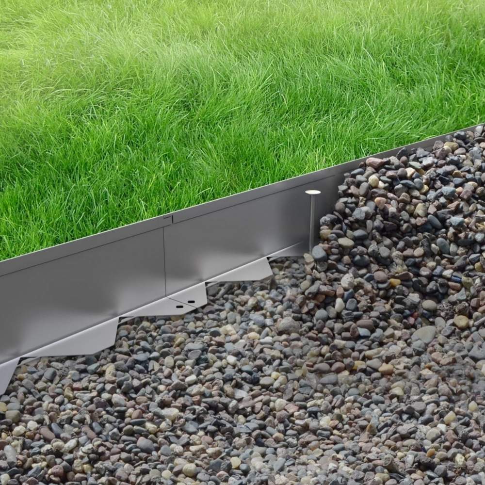 Stainless steel garden edging - 50mm Face Height (per m): image 5